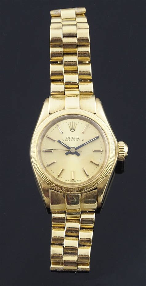 orologio rolex perpetua oro donna